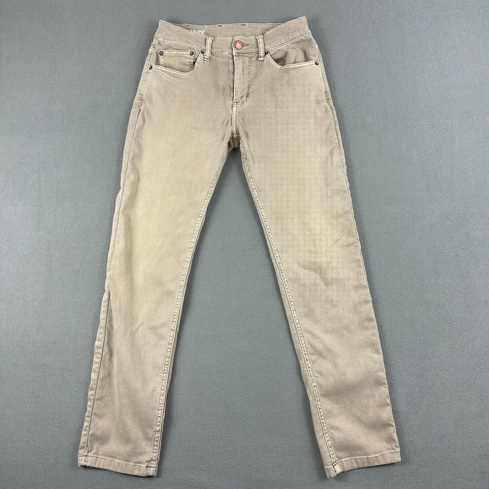 Mugsy Jeans Mens‎ 28x29 Beige Bucks Stretch Tapered Leg Chino Pants